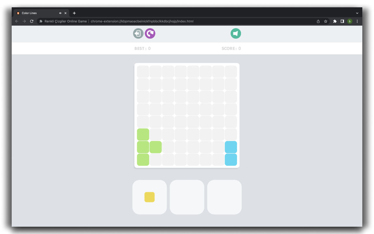 Color Lines - HTML5 Game chrome谷歌浏览器插件_扩展第2张截图