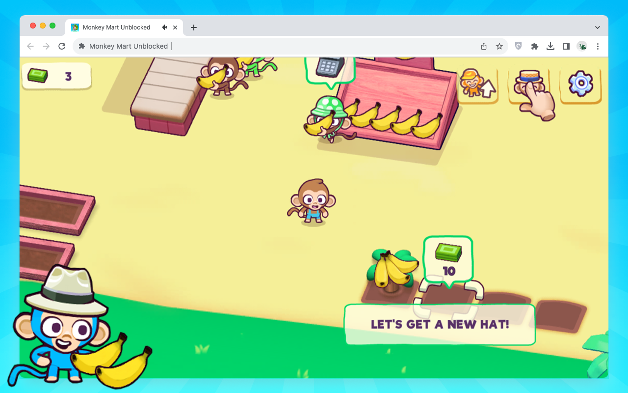 Monkey Mart Unblocked chrome谷歌浏览器插件_扩展第1张截图