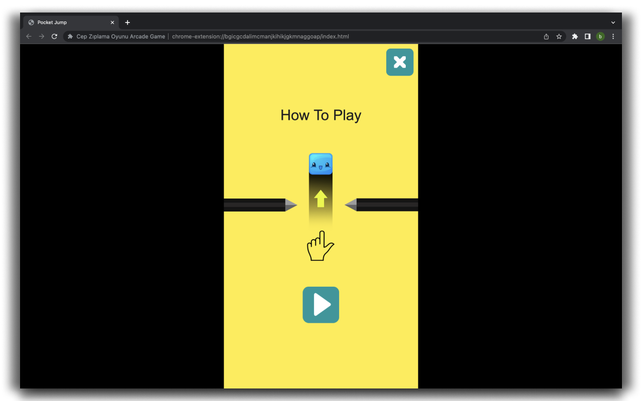 Pocket Jump Game - HTML5 Game chrome谷歌浏览器插件_扩展第2张截图