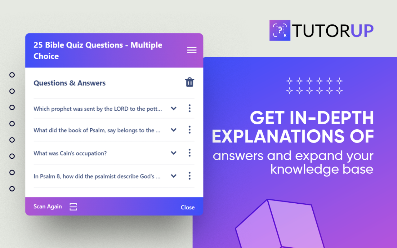 TutorUp - AI Homework & Exam Helper chrome谷歌浏览器插件_扩展第3张截图