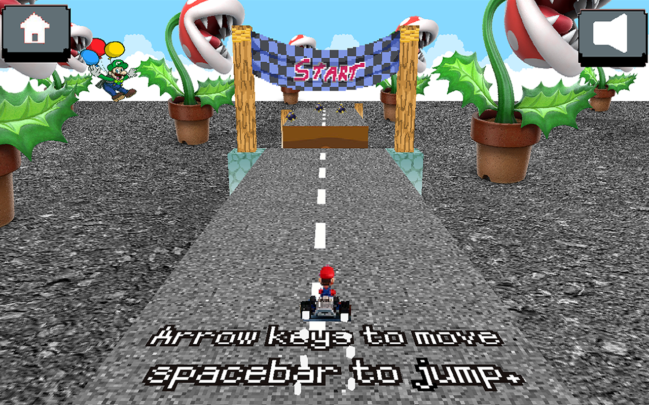 Mario Super Racing Kart Challenge Game chrome谷歌浏览器插件_扩展第1张截图