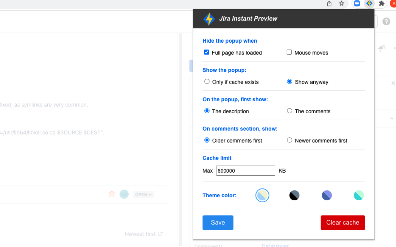 Instant Preview for Jira chrome谷歌浏览器插件_扩展第5张截图