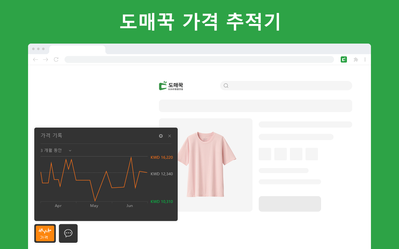 도매꾹 가격 추적기 chrome谷歌浏览器插件_扩展第1张截图