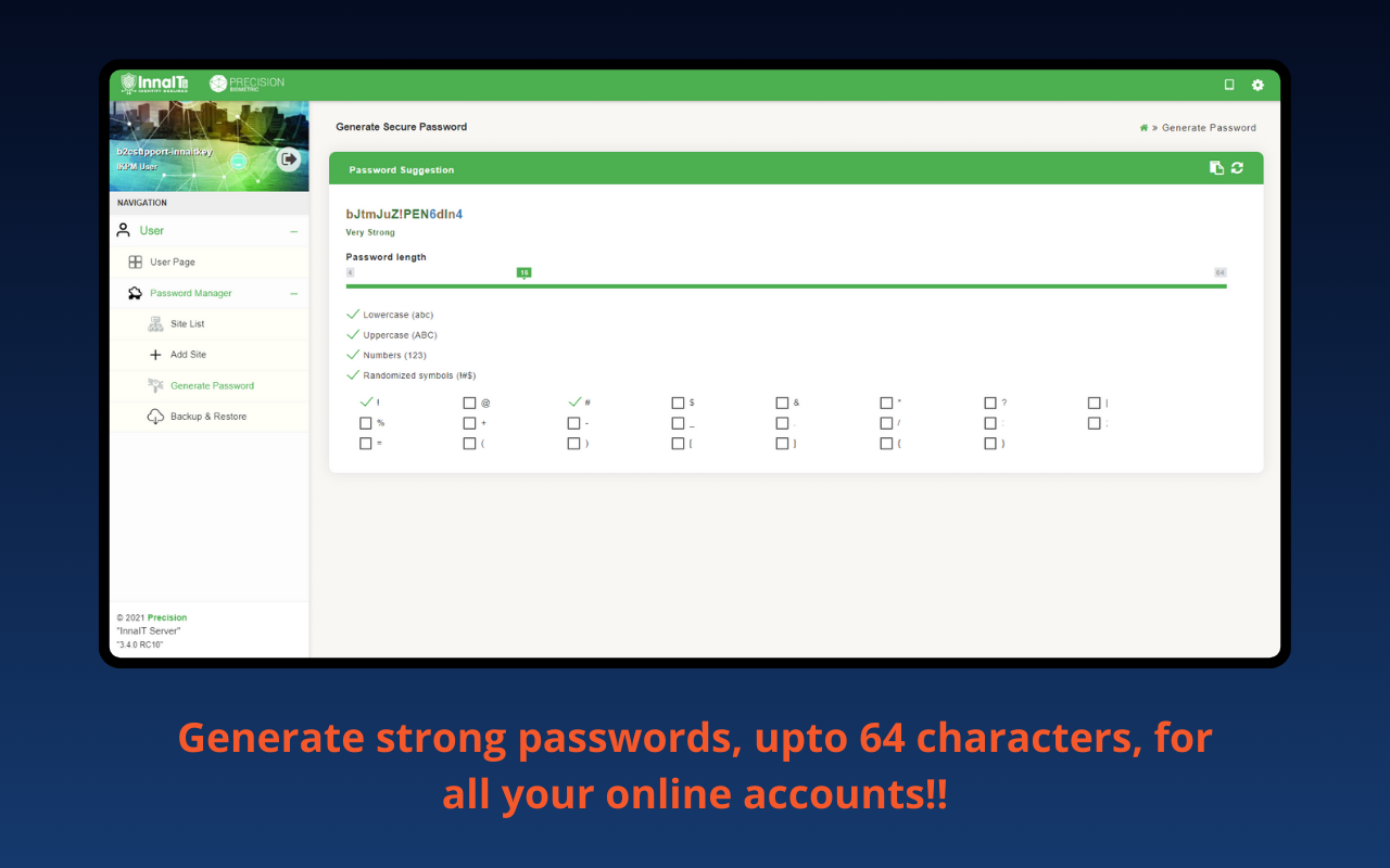 InnaITKey: Password Manager chrome谷歌浏览器插件_扩展第1张截图
