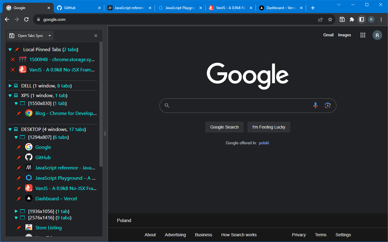 Open Tabs Sync chrome谷歌浏览器插件_扩展第1张截图