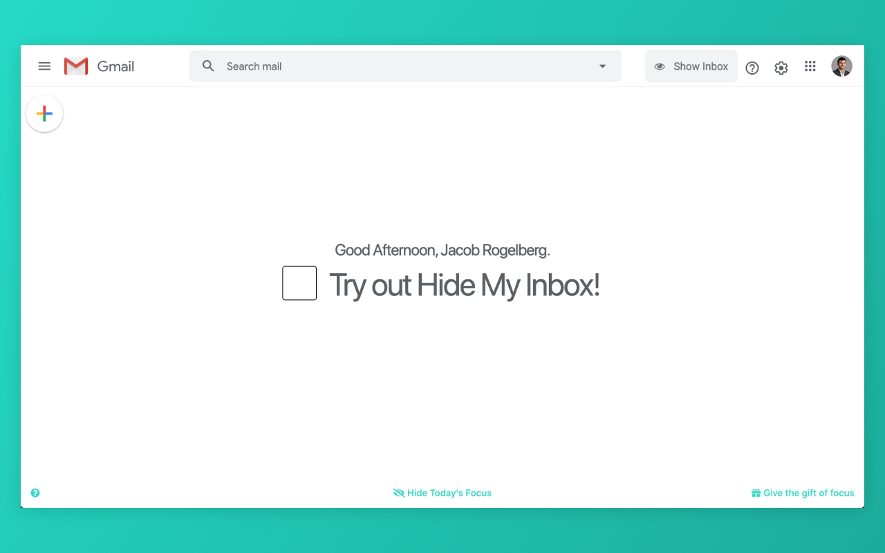 hide-my-inbox chrome谷歌浏览器插件_扩展第2张截图