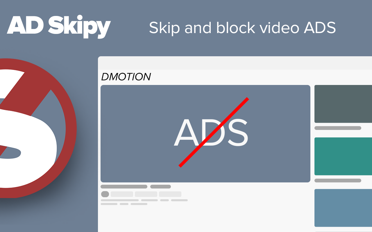 Ad Skipy - 在YouTube和更多地方跳过广告 chrome谷歌浏览器插件_扩展第1张截图