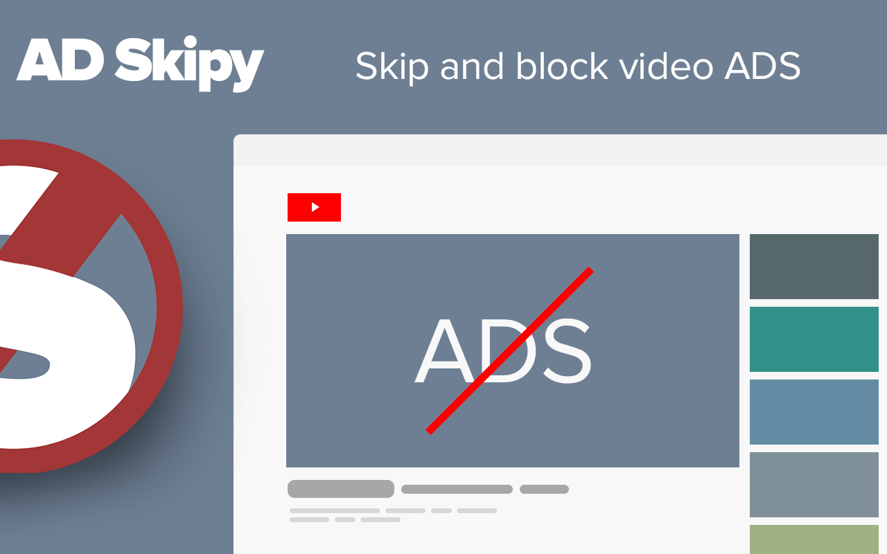 Ad Skipy - 在YouTube和更多地方跳过广告 chrome谷歌浏览器插件_扩展第3张截图