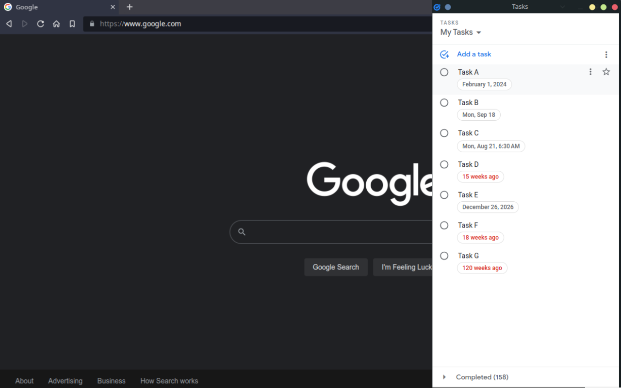 Popup for Google Tasks chrome谷歌浏览器插件_扩展第2张截图