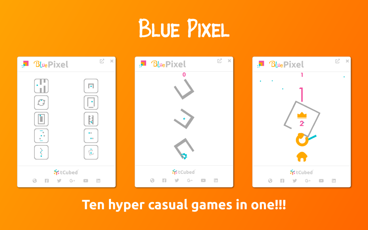 Blue Pixel chrome谷歌浏览器插件_扩展第1张截图