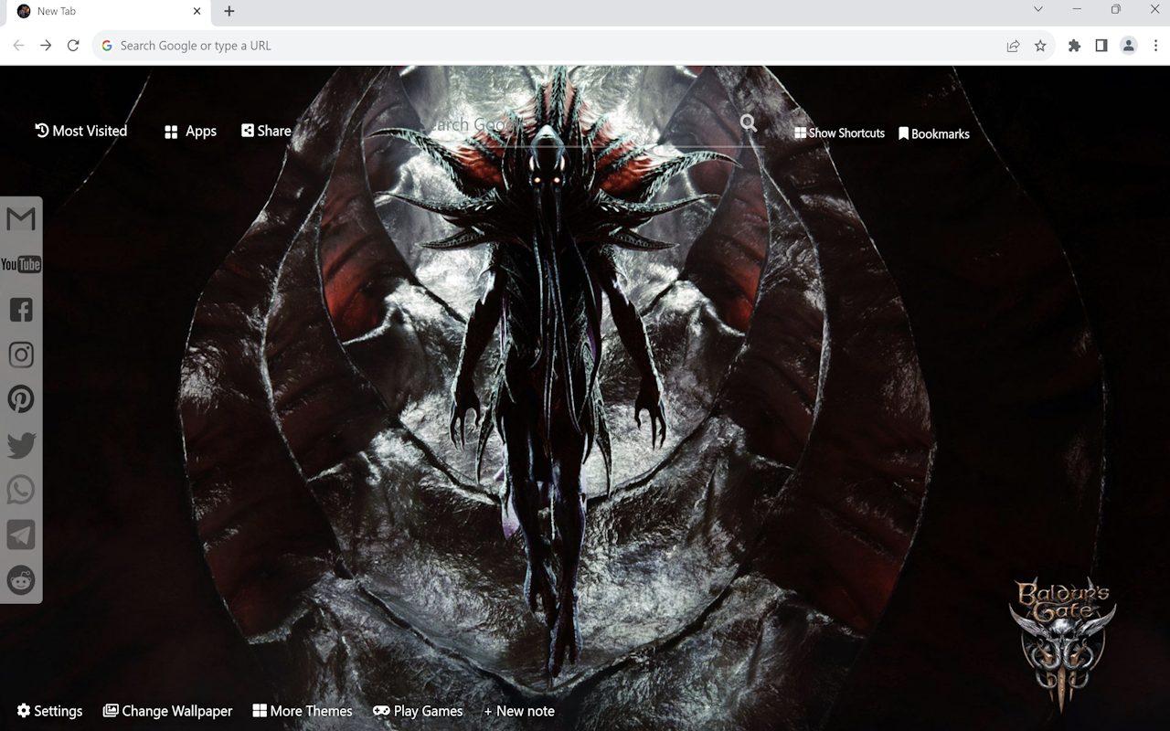 Baldur's Gate 3 Wallpaper chrome谷歌浏览器插件_扩展第3张截图