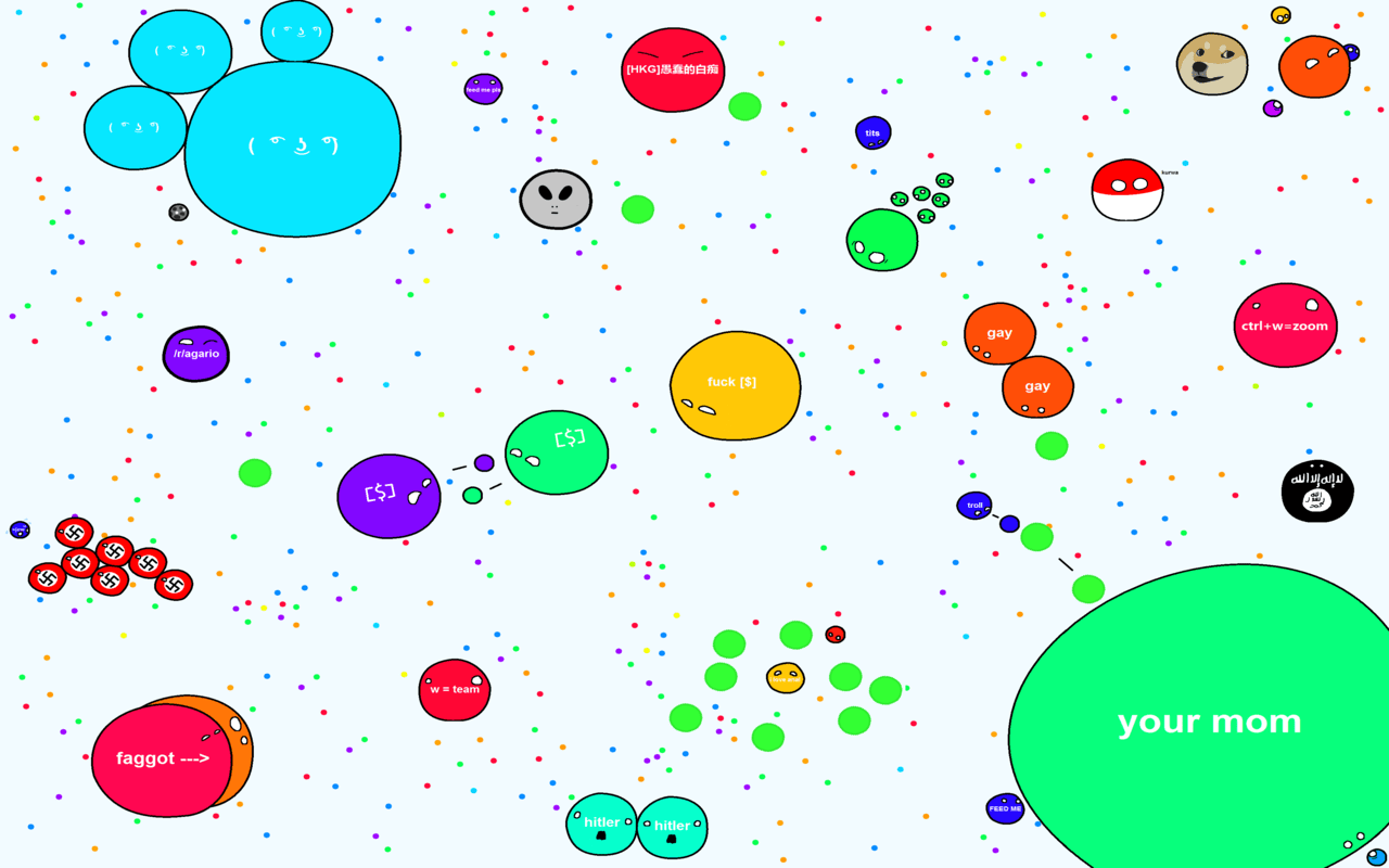 Agar.io Unblocked chrome谷歌浏览器插件_扩展第2张截图