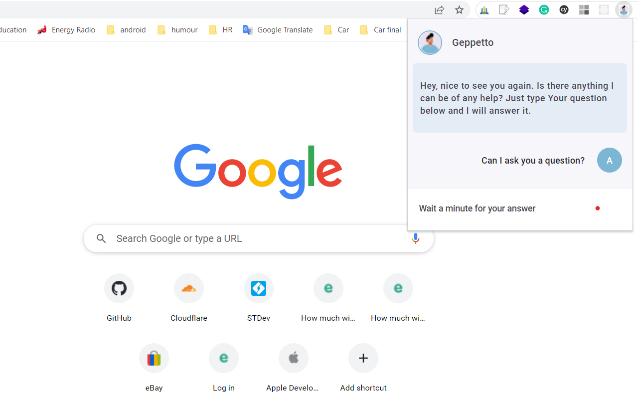Geppetto chrome谷歌浏览器插件_扩展第3张截图