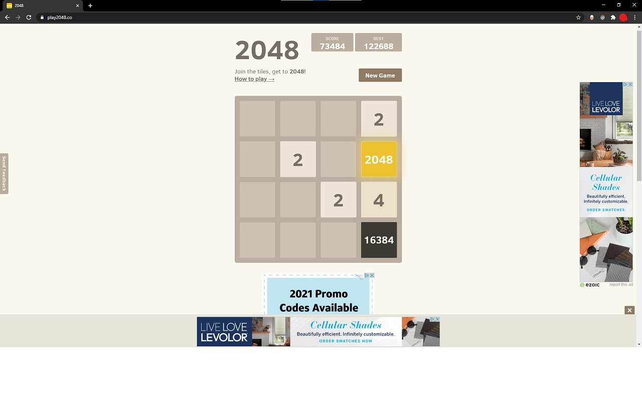 2048 cheat chrome谷歌浏览器插件_扩展第1张截图