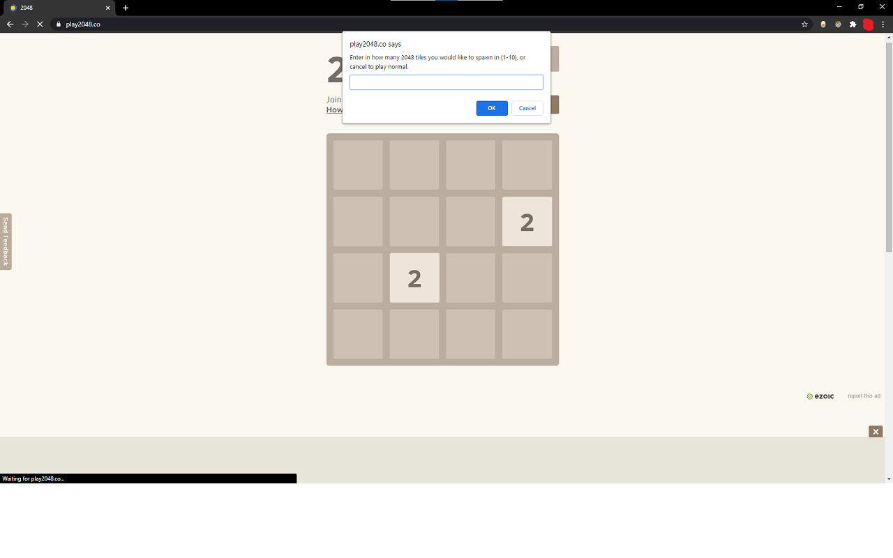 2048 cheat chrome谷歌浏览器插件_扩展第3张截图