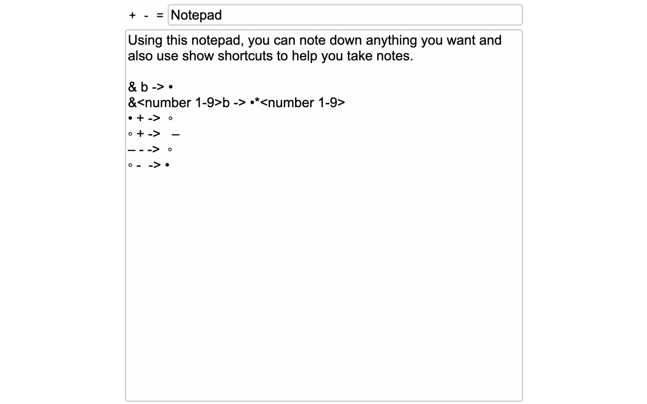 Notepad+ chrome谷歌浏览器插件_扩展第5张截图