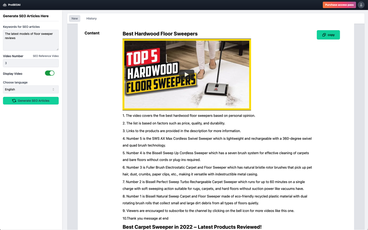 ProSEOAI chrome谷歌浏览器插件_扩展第3张截图