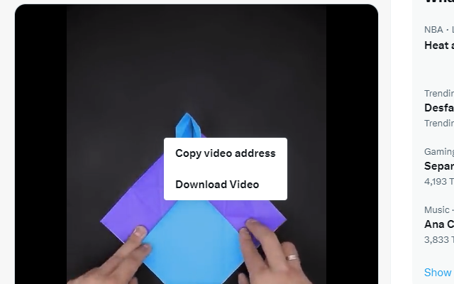 Twitter Video Download chrome谷歌浏览器插件_扩展第1张截图