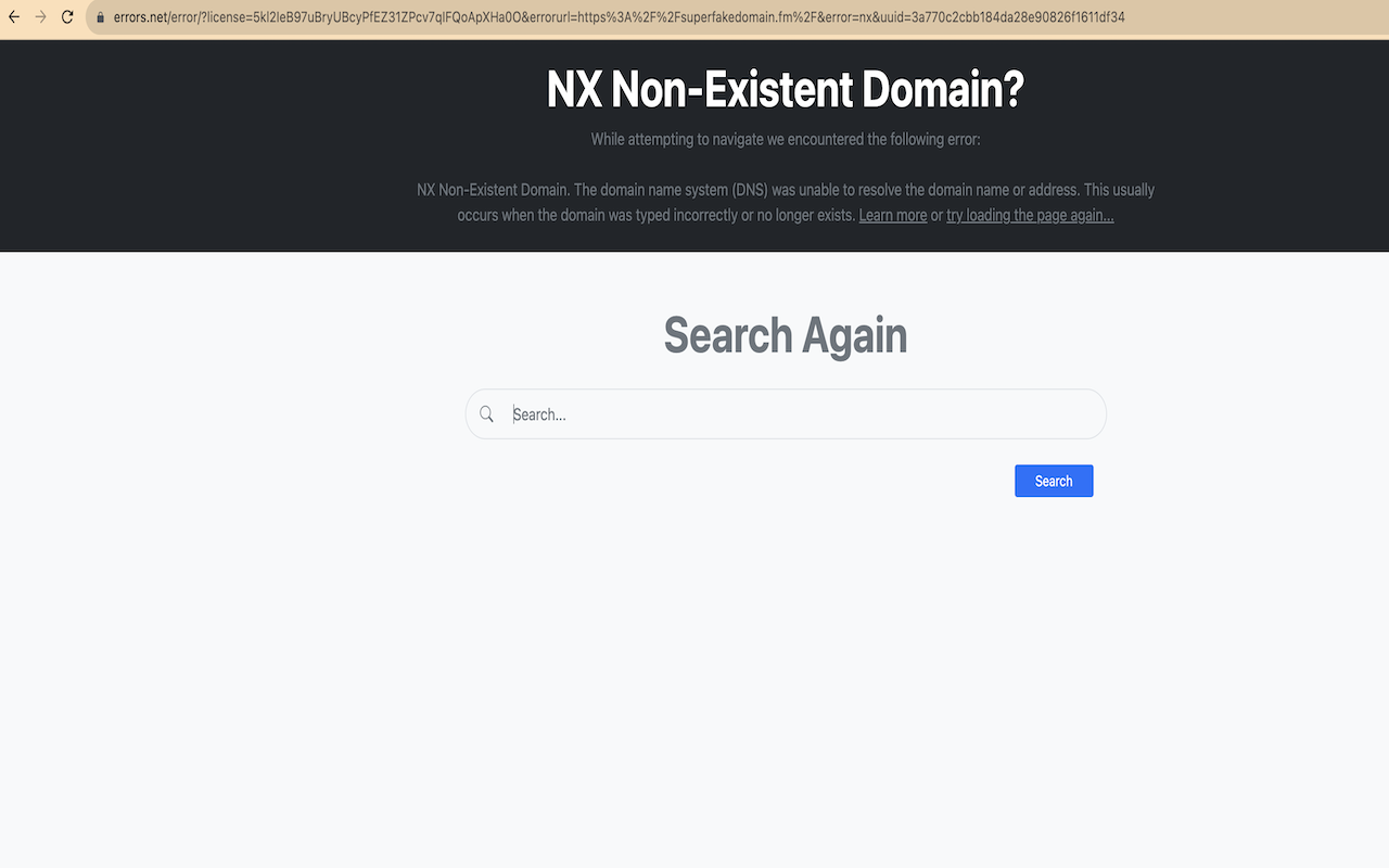Error Director chrome谷歌浏览器插件_扩展第1张截图