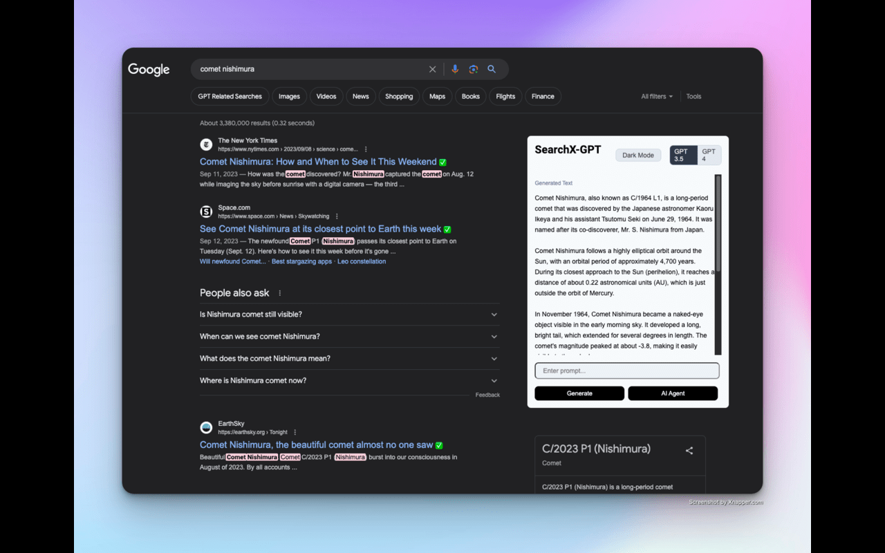 SearchX - Empower your Google Search chrome谷歌浏览器插件_扩展第1张截图