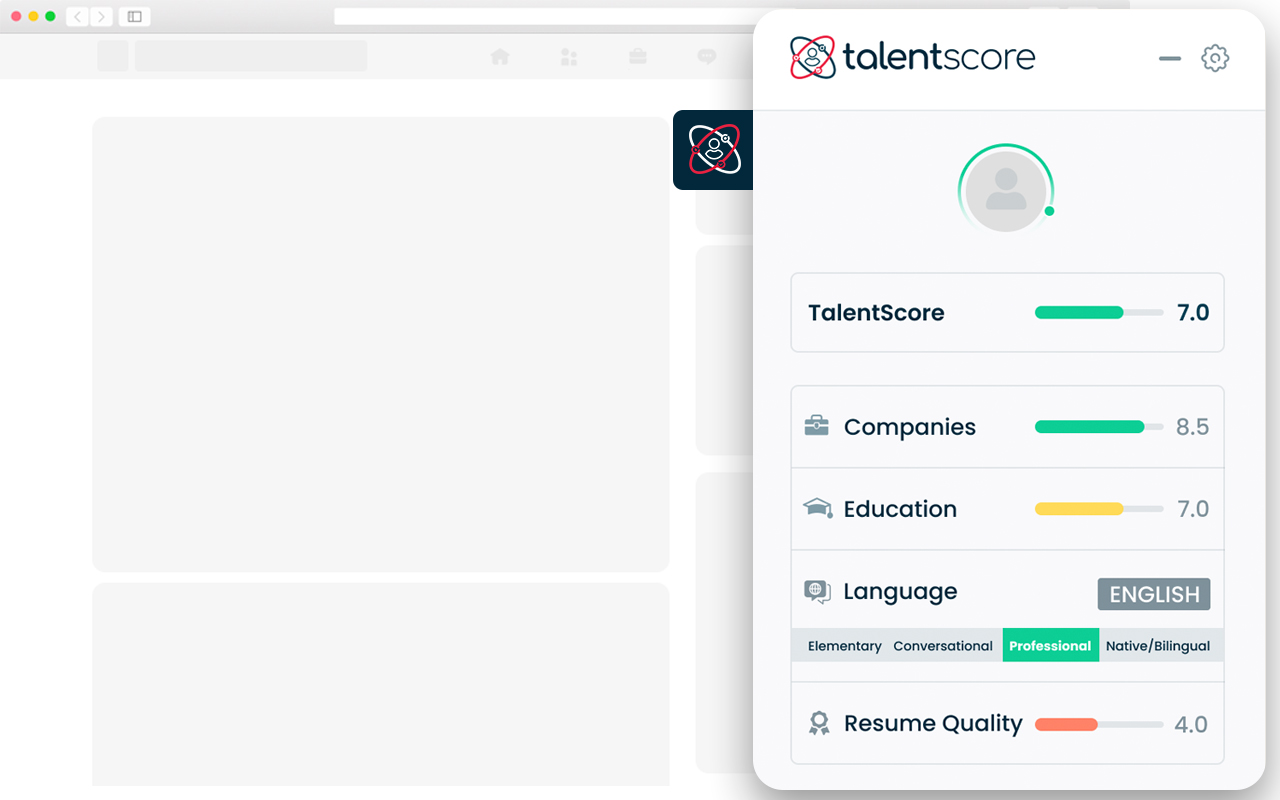 TalentScore chrome谷歌浏览器插件_扩展第2张截图