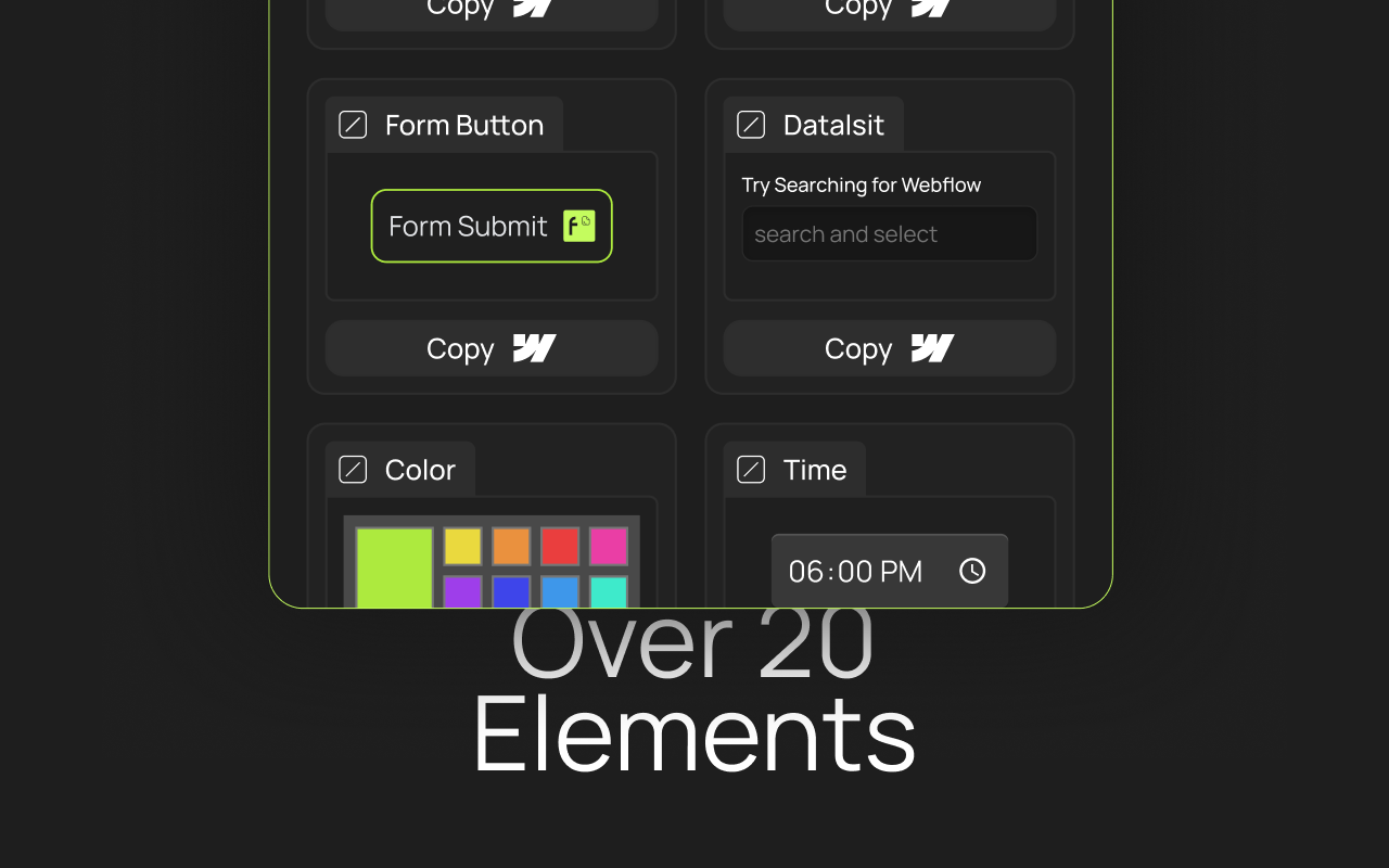 Webflow DOM Element by Flowscriipt chrome谷歌浏览器插件_扩展第1张截图