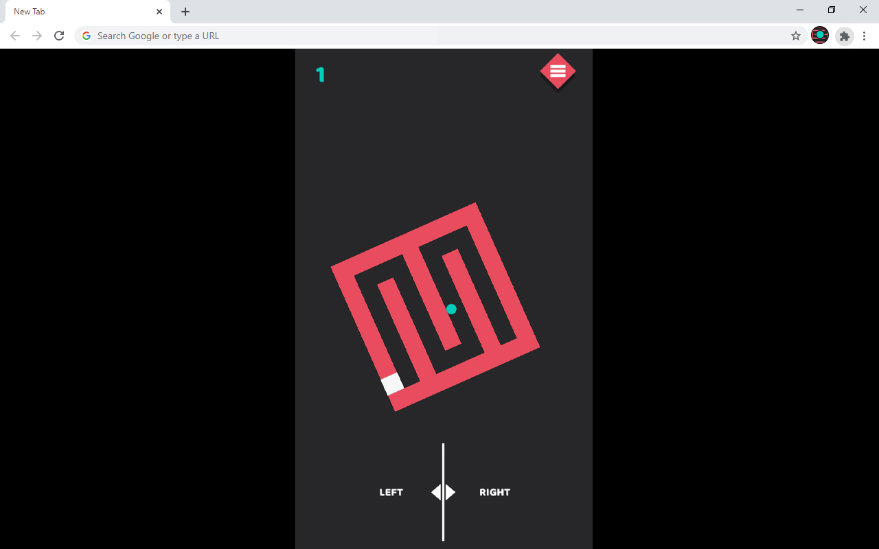 Maze Control Platform Game chrome谷歌浏览器插件_扩展第1张截图