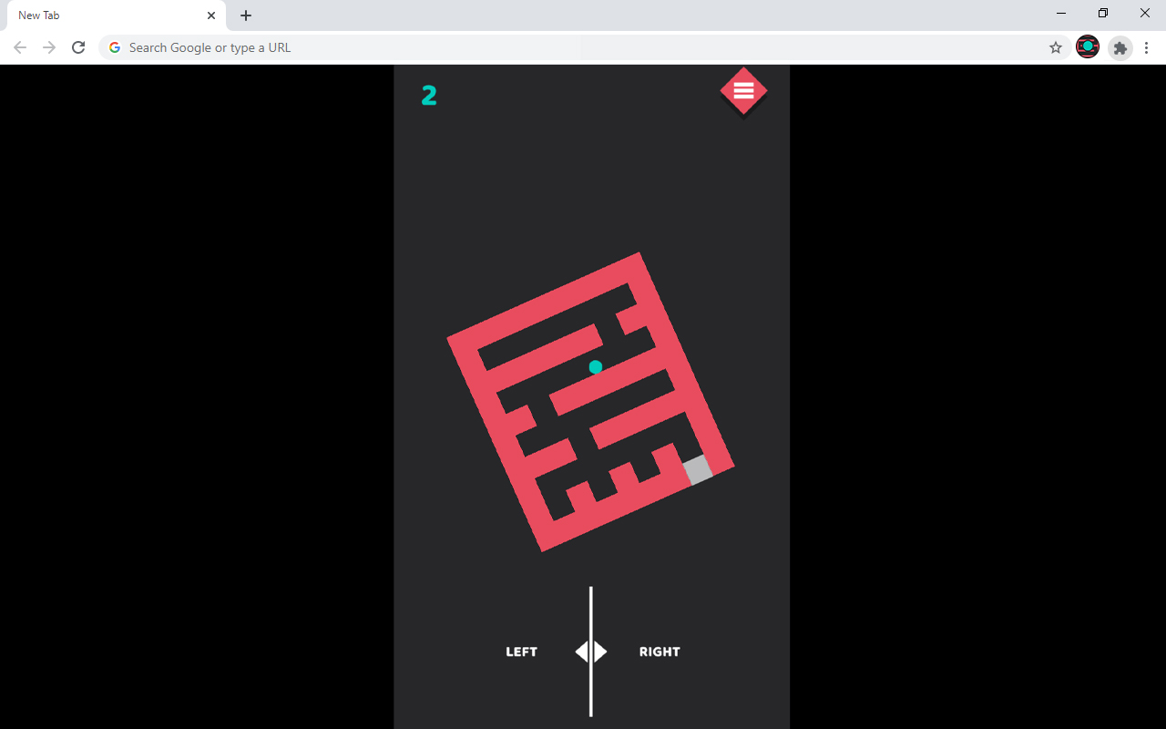 Maze Control Platform Game chrome谷歌浏览器插件_扩展第3张截图