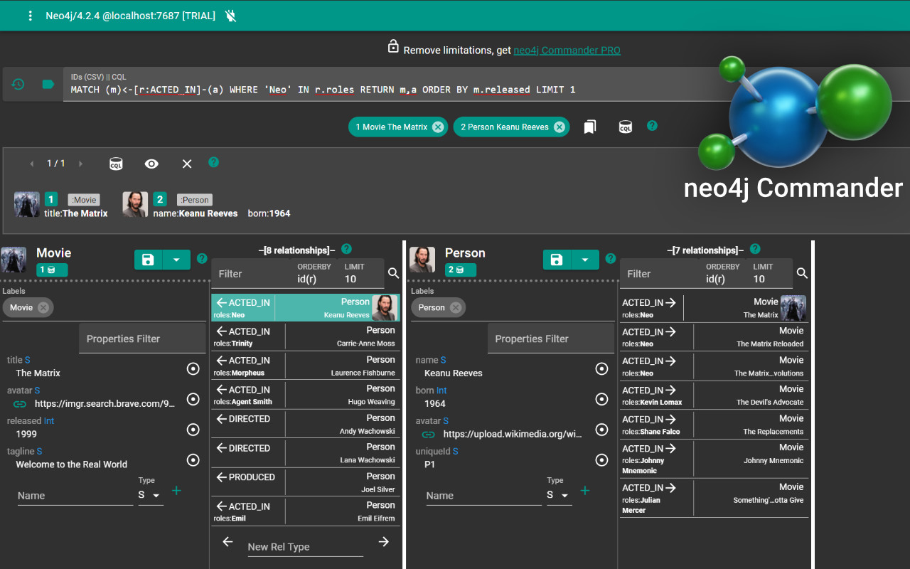 neo4j Commander chrome谷歌浏览器插件_扩展第3张截图