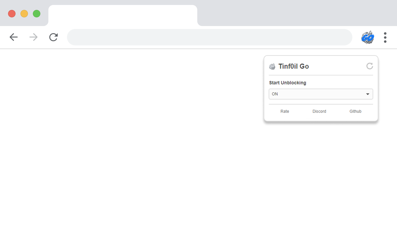 Tinf0il Go chrome谷歌浏览器插件_扩展第1张截图