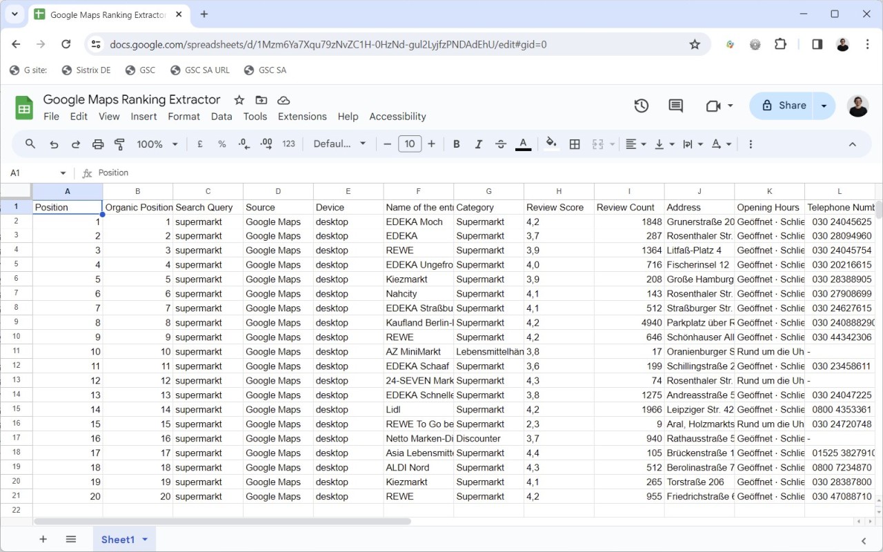 G Maps Ranking Extractor chrome谷歌浏览器插件_扩展第1张截图