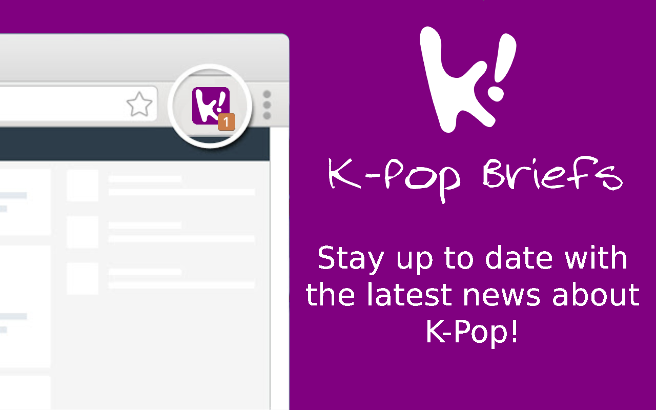 K-Pop News chrome谷歌浏览器插件_扩展第1张截图