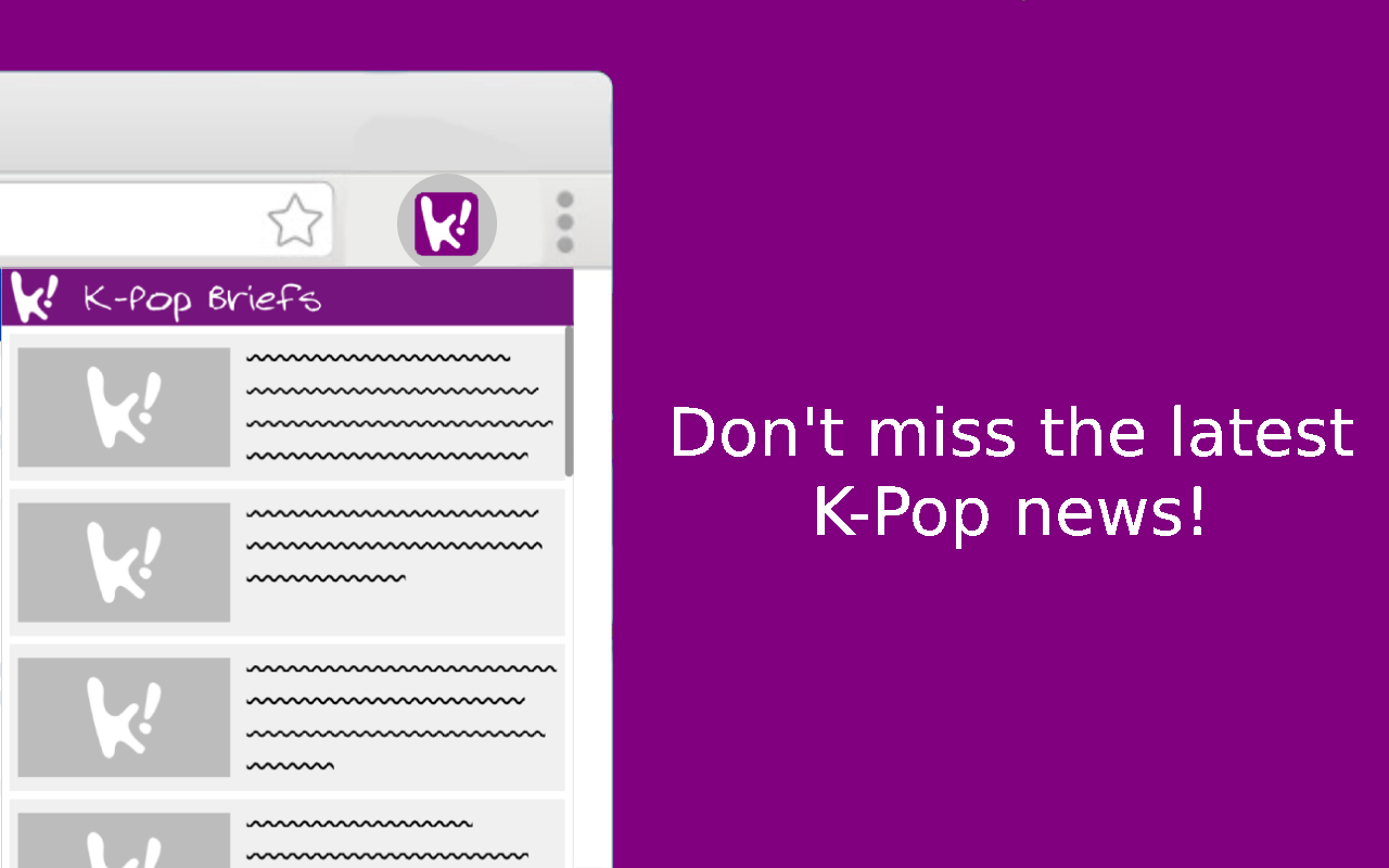 K-Pop News chrome谷歌浏览器插件_扩展第2张截图