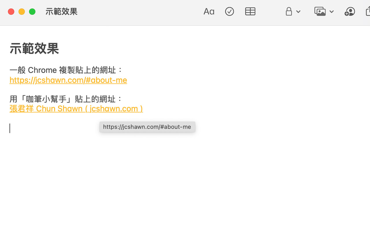咖筆小幫手 : 一鍵複製超連結標題 chrome谷歌浏览器插件_扩展第1张截图