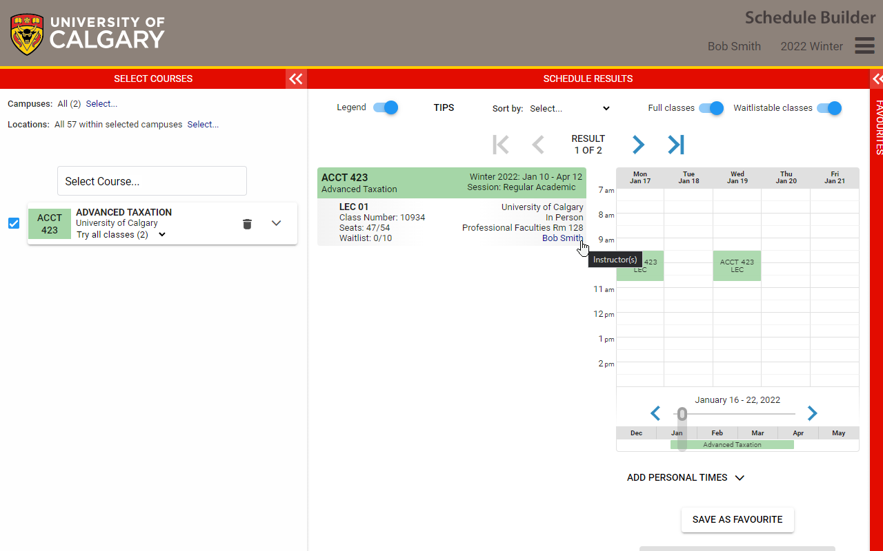 UCalgary RateMyProfessor chrome谷歌浏览器插件_扩展第1张截图
