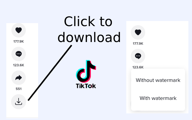 TikTok downloader unlimited official chrome谷歌浏览器插件_扩展第2张截图