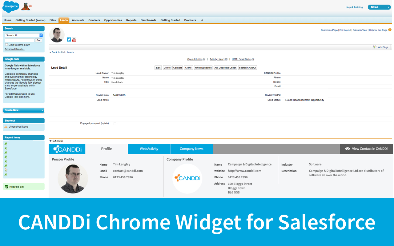 CANDDi Sales GUi chrome谷歌浏览器插件_扩展第1张截图