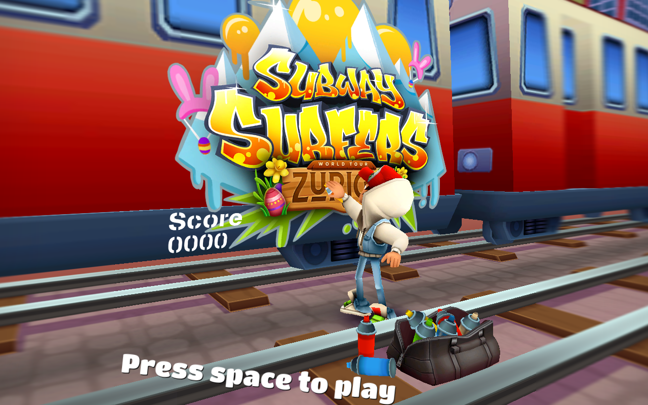 Subway Surfers San Francisco chrome谷歌浏览器插件_扩展第2张截图