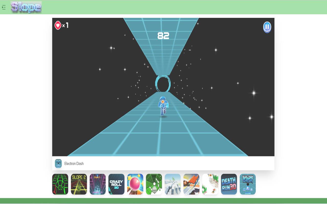 Slope Game chrome谷歌浏览器插件_扩展第1张截图