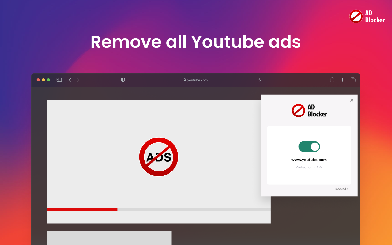 Youtube Adblock - 廣告攔截工具 chrome谷歌浏览器插件_扩展第1张截图