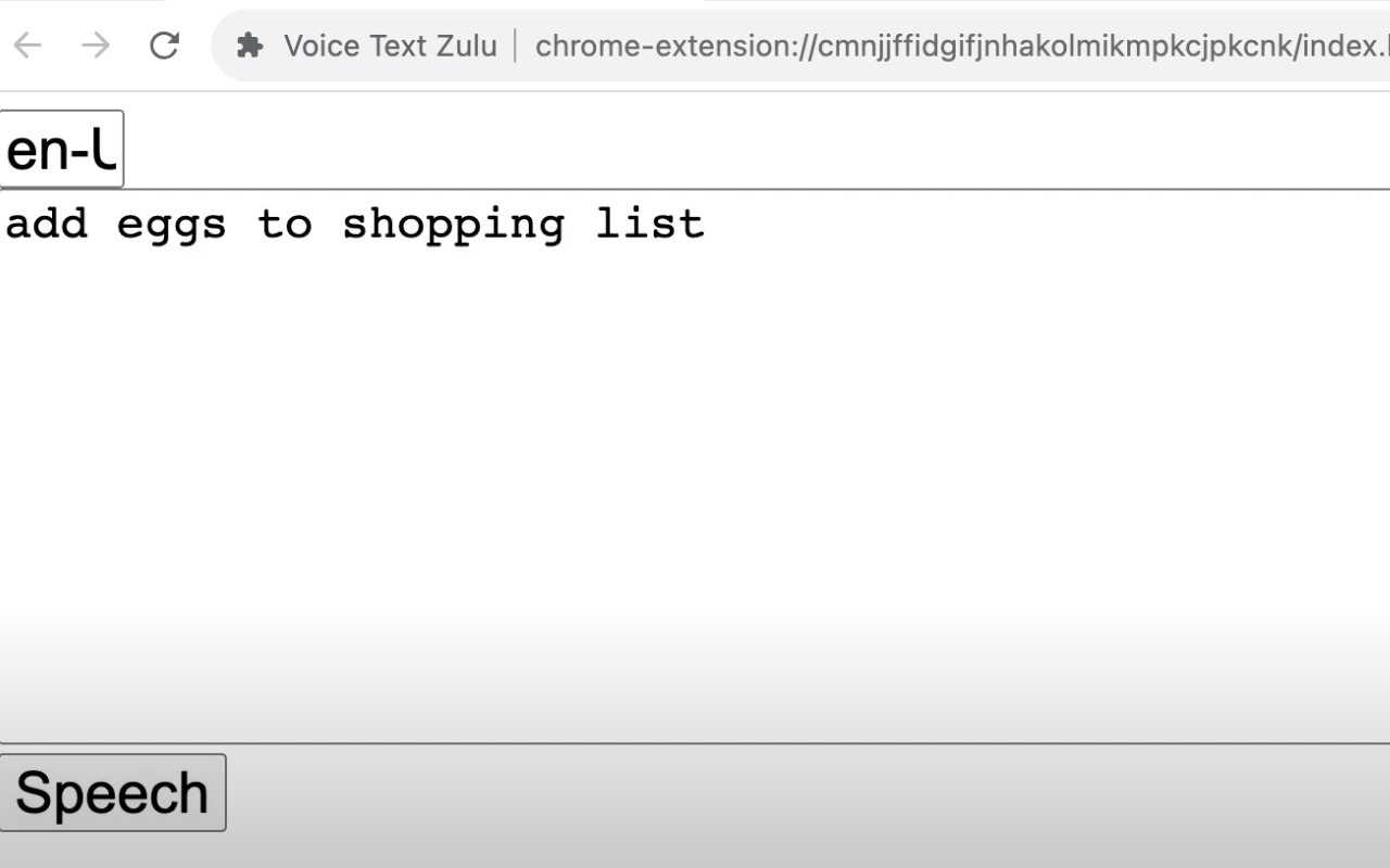 Voice Text Zulu chrome谷歌浏览器插件_扩展第3张截图