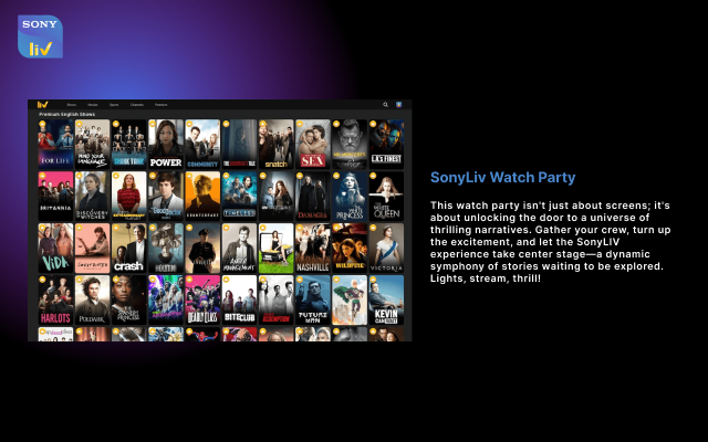 SonyLiv Watch Party chrome谷歌浏览器插件_扩展第1张截图