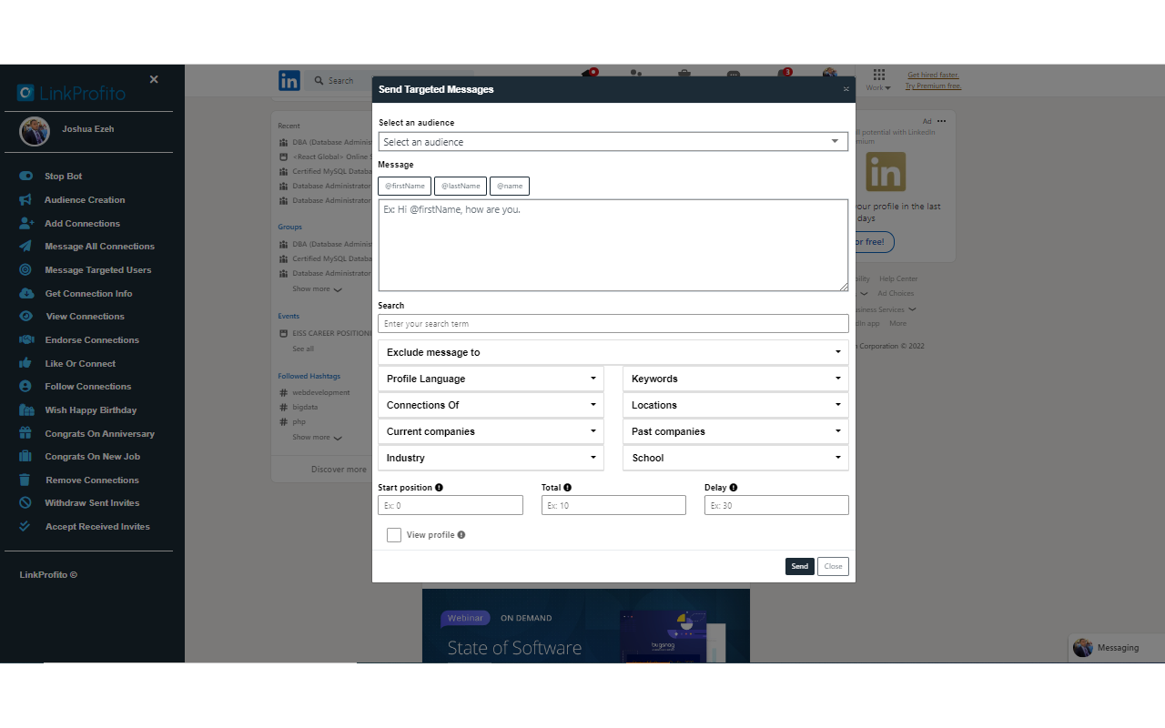LinkProfito chrome谷歌浏览器插件_扩展第2张截图