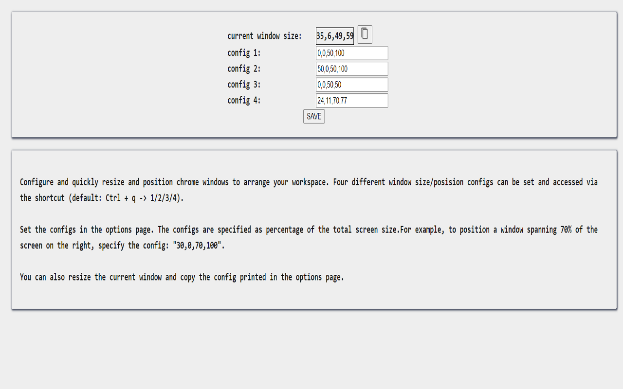Window Tiler chrome谷歌浏览器插件_扩展第1张截图