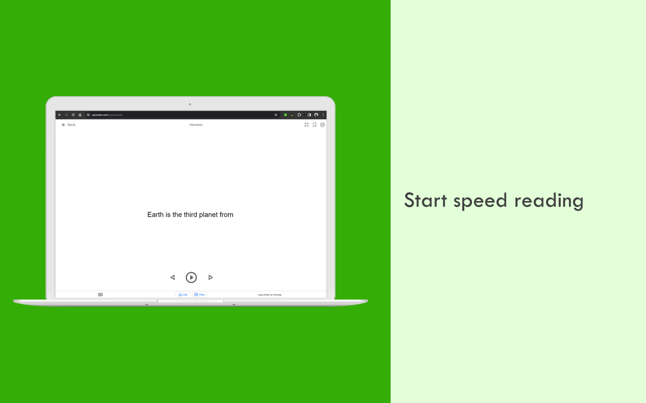 Save To Spreeder chrome谷歌浏览器插件_扩展第3张截图