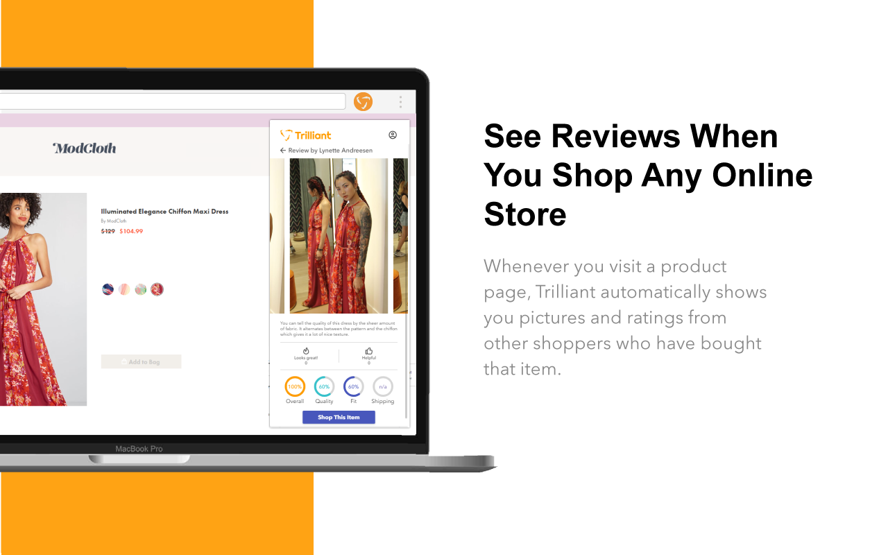 Trilliant - Product Reviews with Pictures chrome谷歌浏览器插件_扩展第3张截图