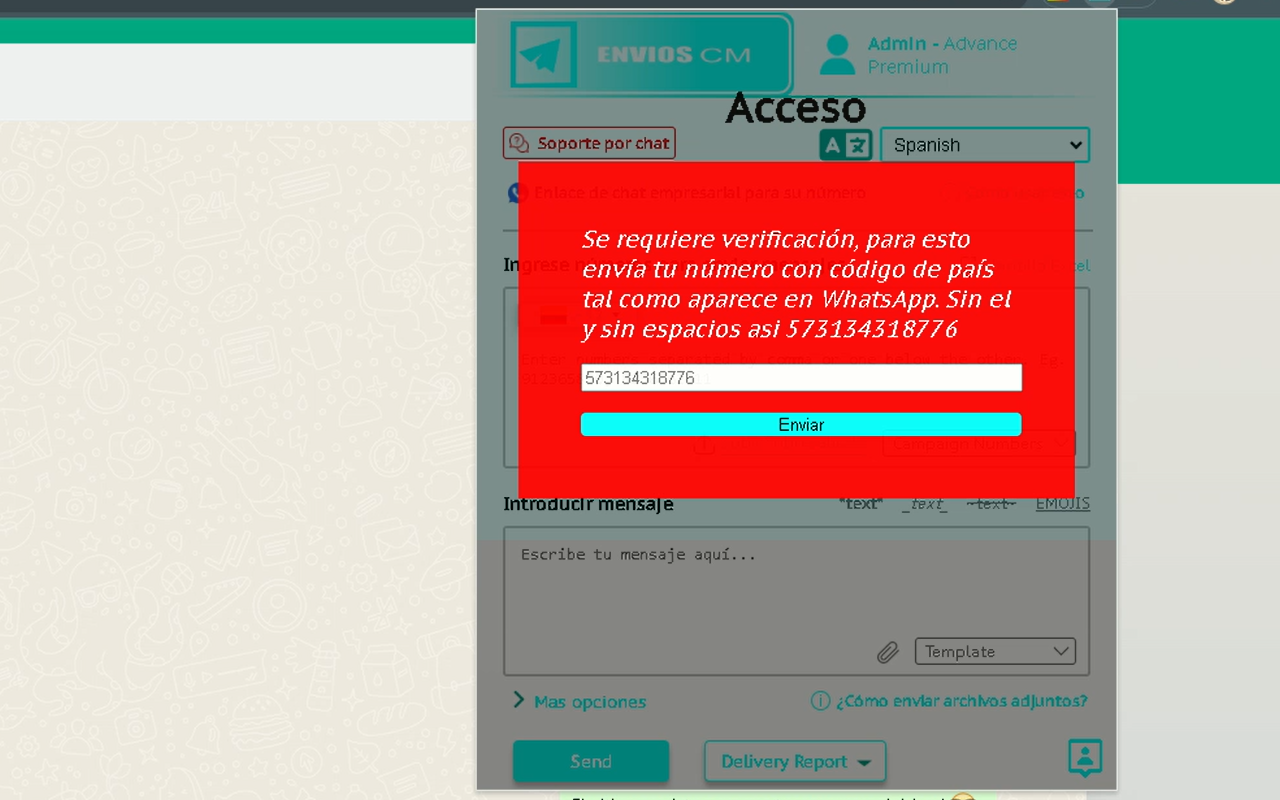 Envios CM - WhatsApp Message Sender chrome谷歌浏览器插件_扩展第3张截图