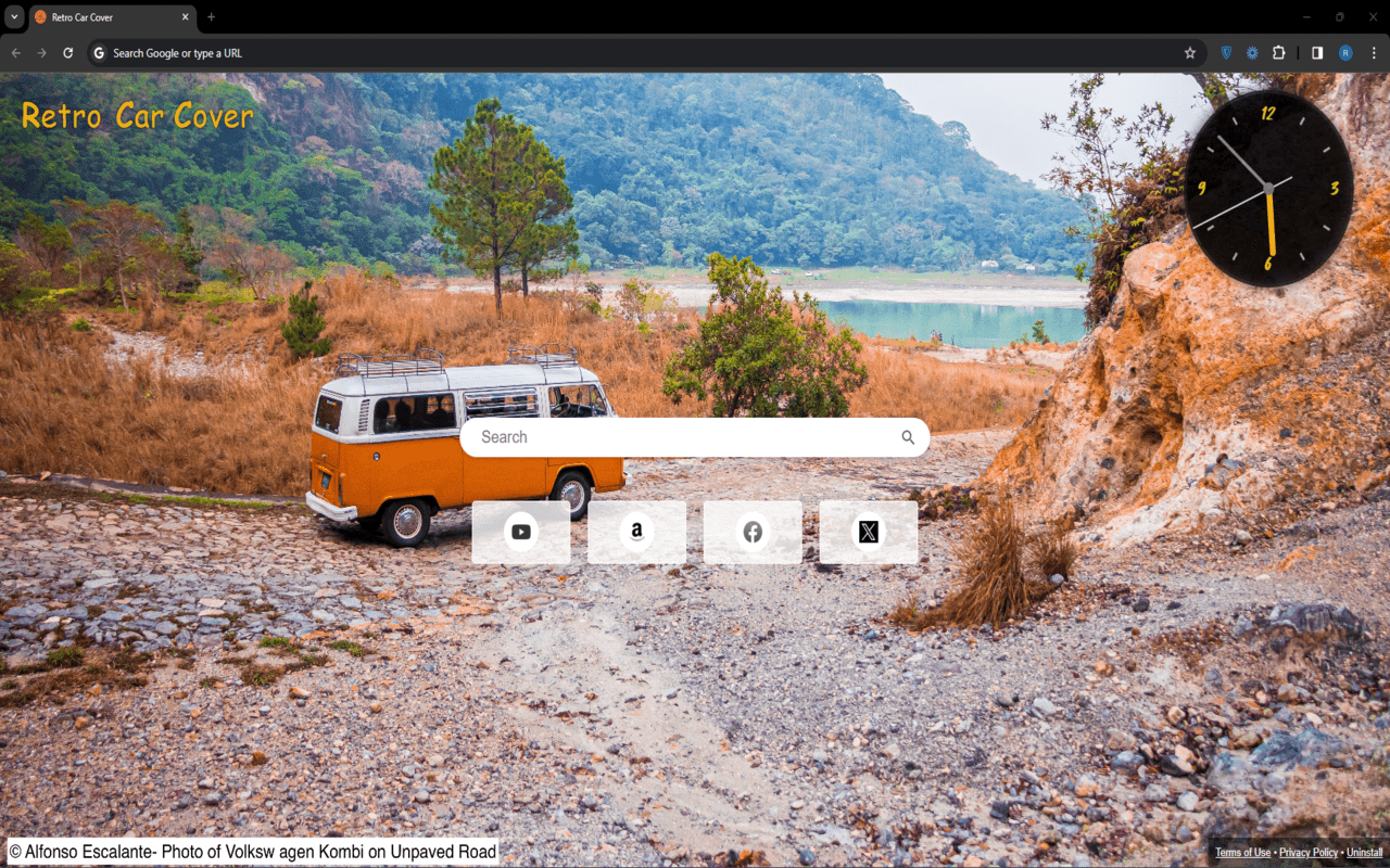 Retro Car Cover chrome谷歌浏览器插件_扩展第2张截图