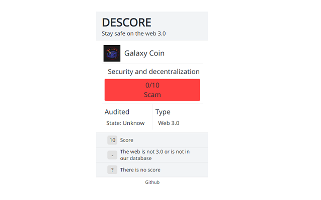 Descore: Stay safe on the web3 chrome谷歌浏览器插件_扩展第4张截图