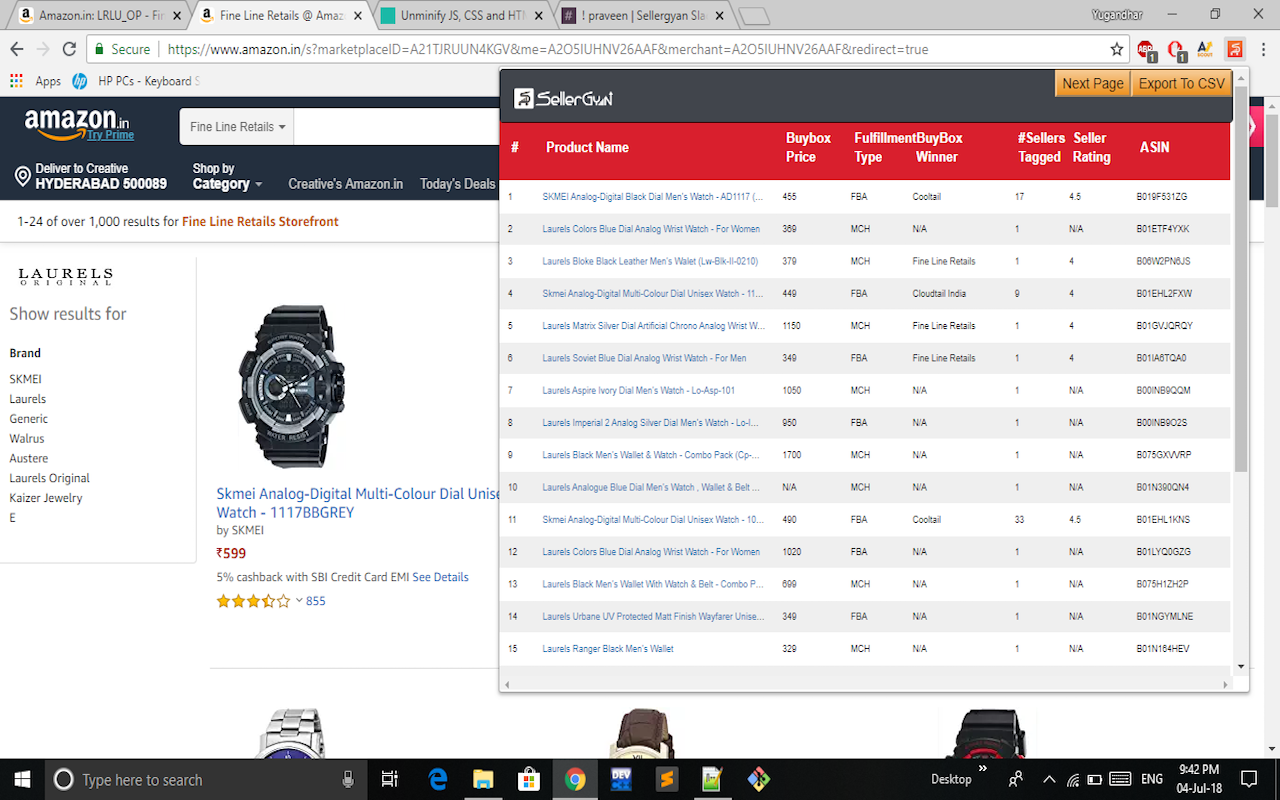 Amazon Buybox Tool chrome谷歌浏览器插件_扩展第2张截图